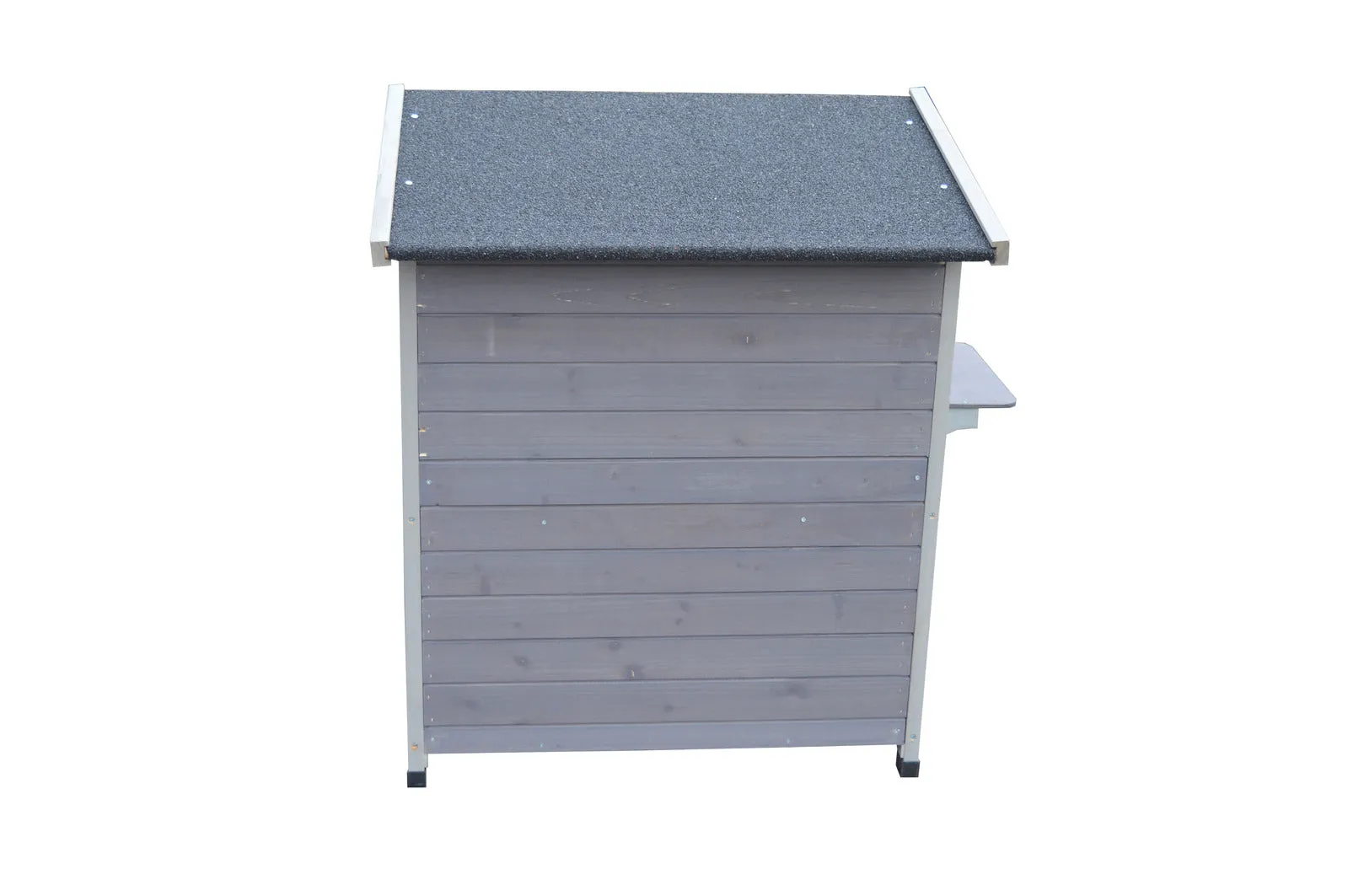 2-Story Outdoor Cat Shelter Condo with Escape Door