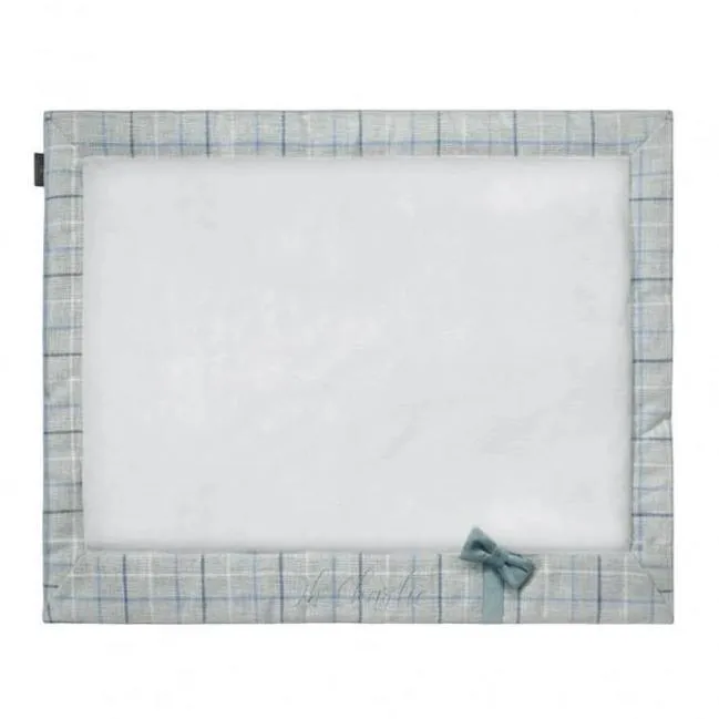 Charm Blue Travel Mat by Oh Charlie - Blue
