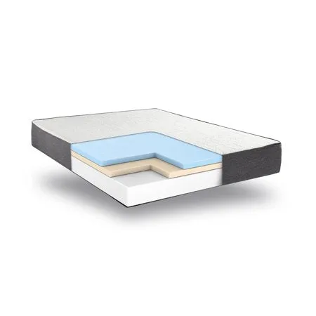 Cool Gel Ventilated Gel Memory Foam 10.5-Inch Mattress, Multiple Sizes