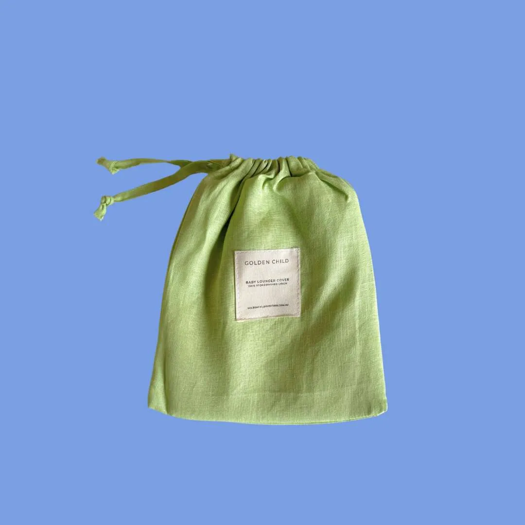 Linen Baby Lounger Cover