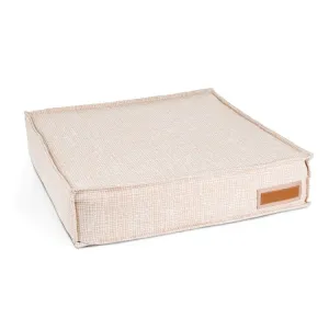 Lounger Large Pet Bed - Puppy Belly Pink