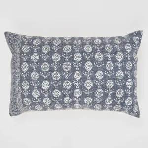 Weaver Green Jaipur Marigold Navy Cushion 40 x 60cm