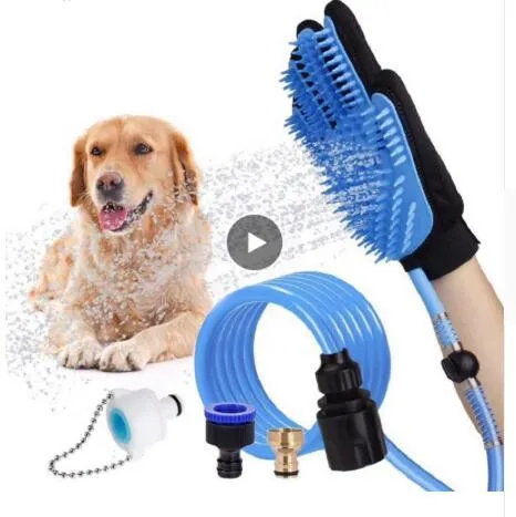 Woof & Wash: Handheld Dog Shower & Massage Sprayer