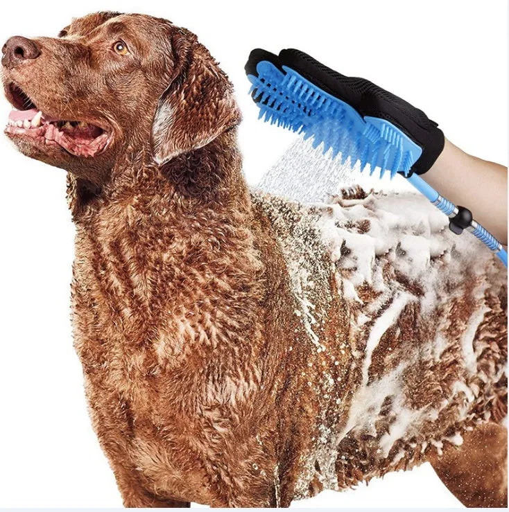 Woof & Wash: Handheld Dog Shower & Massage Sprayer