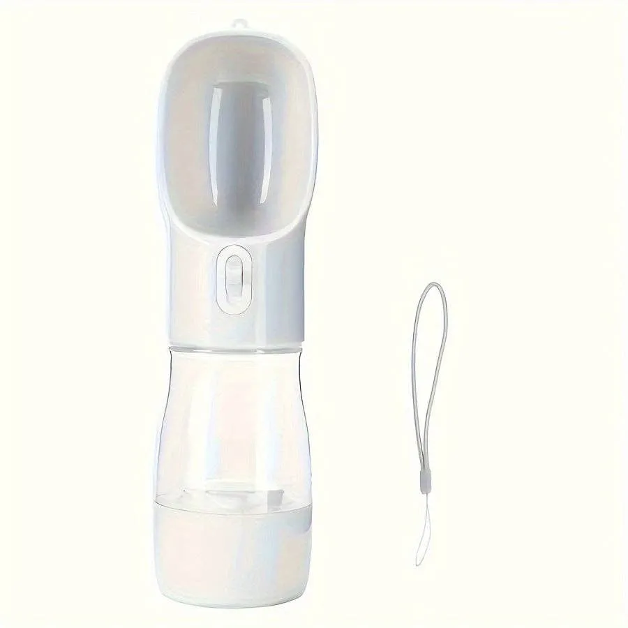 YIKELEATHER - Portable Dog Water Bottle with Food Storage - Leakproof Pet Hydration Dispenser for Walks & Travel Dog Water Dispenser Dog Water Bottle Travel